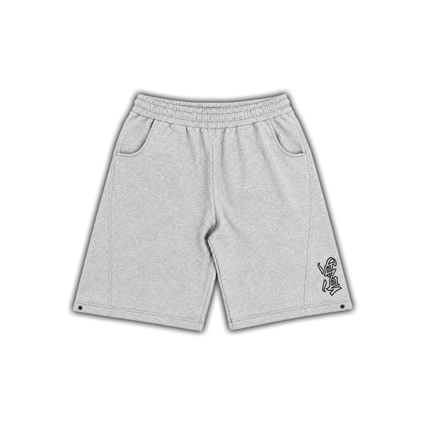 GREY 'BREAKLINE' SHORTS