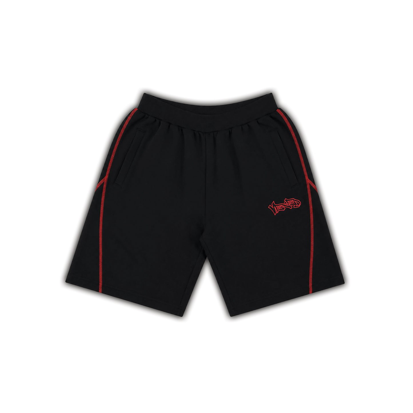 BLACK 'BLOODLINE' SHORTS