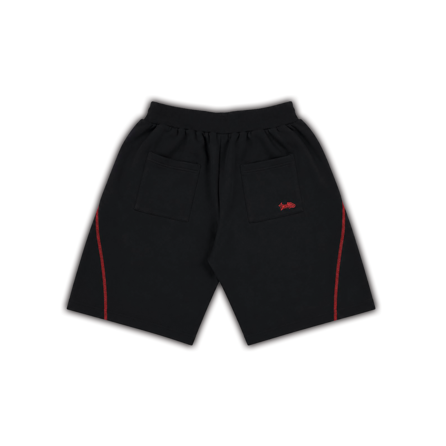 BLACK 'BLOODLINE' SHORTS