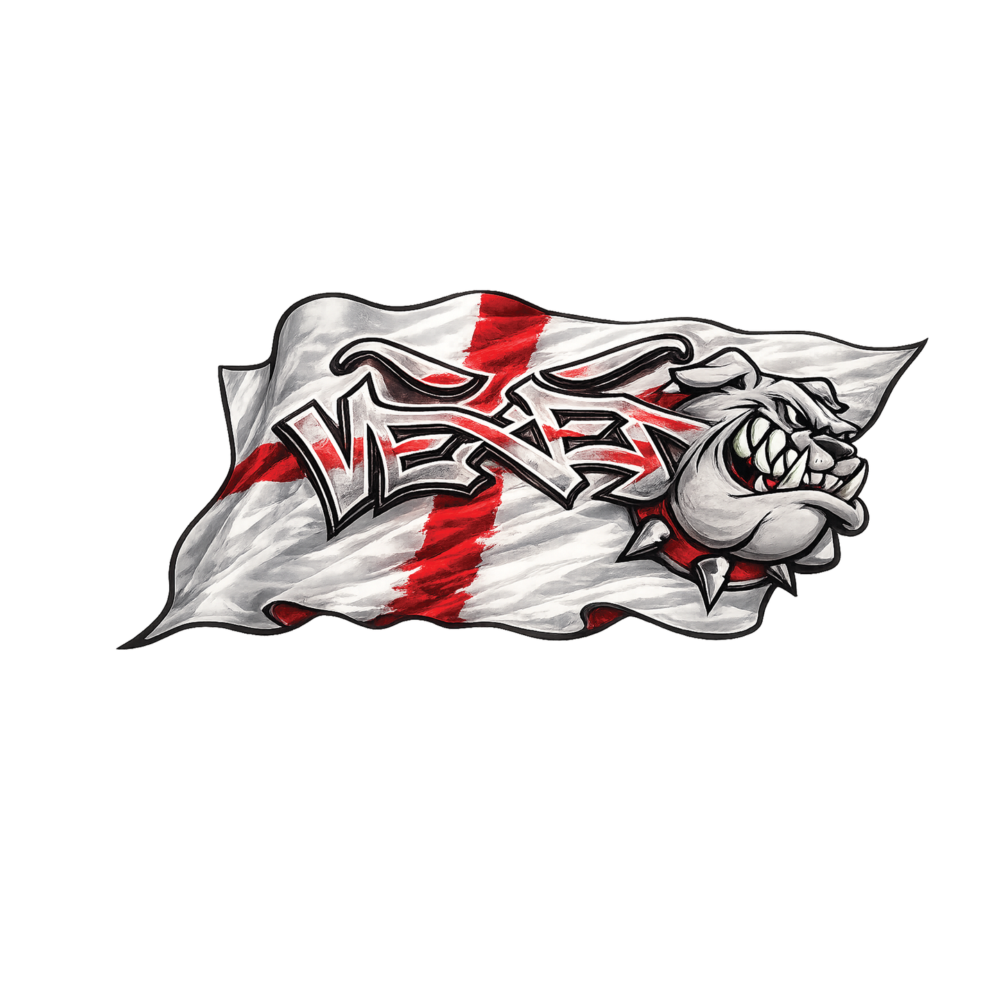 BULLDOG TEE (WHITE)