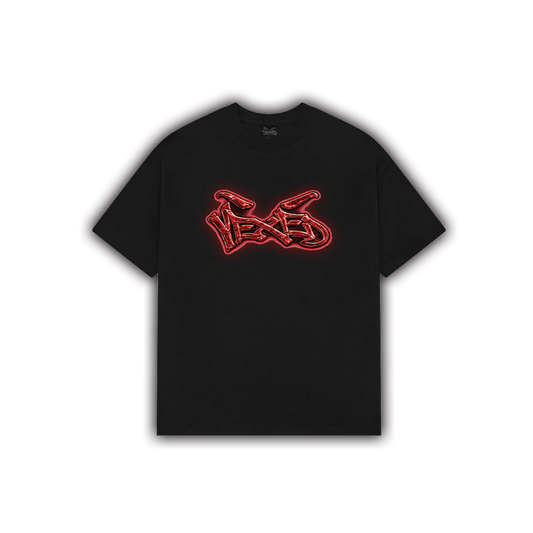 RED VEXRAY TEE (BLACK)